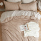 GentleSoft® Cotton Waffle Weave Duvet Cover Set