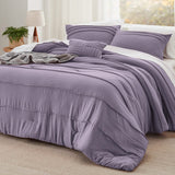 Pinch Pleat Comforter Set