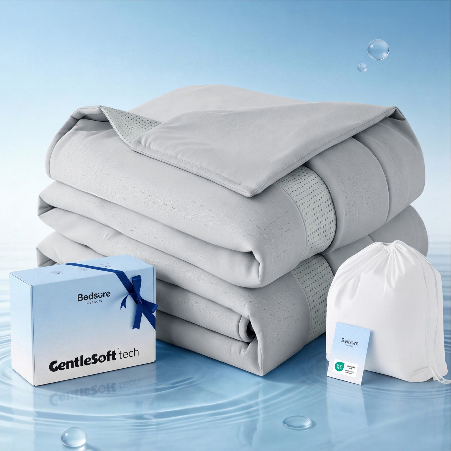 Cooloxy Breathable Cooling Comforter