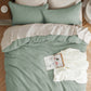 GentleSoft® Cotton Waffle Weave Duvet Cover Set