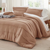 Pinch Pleat Comforter Set