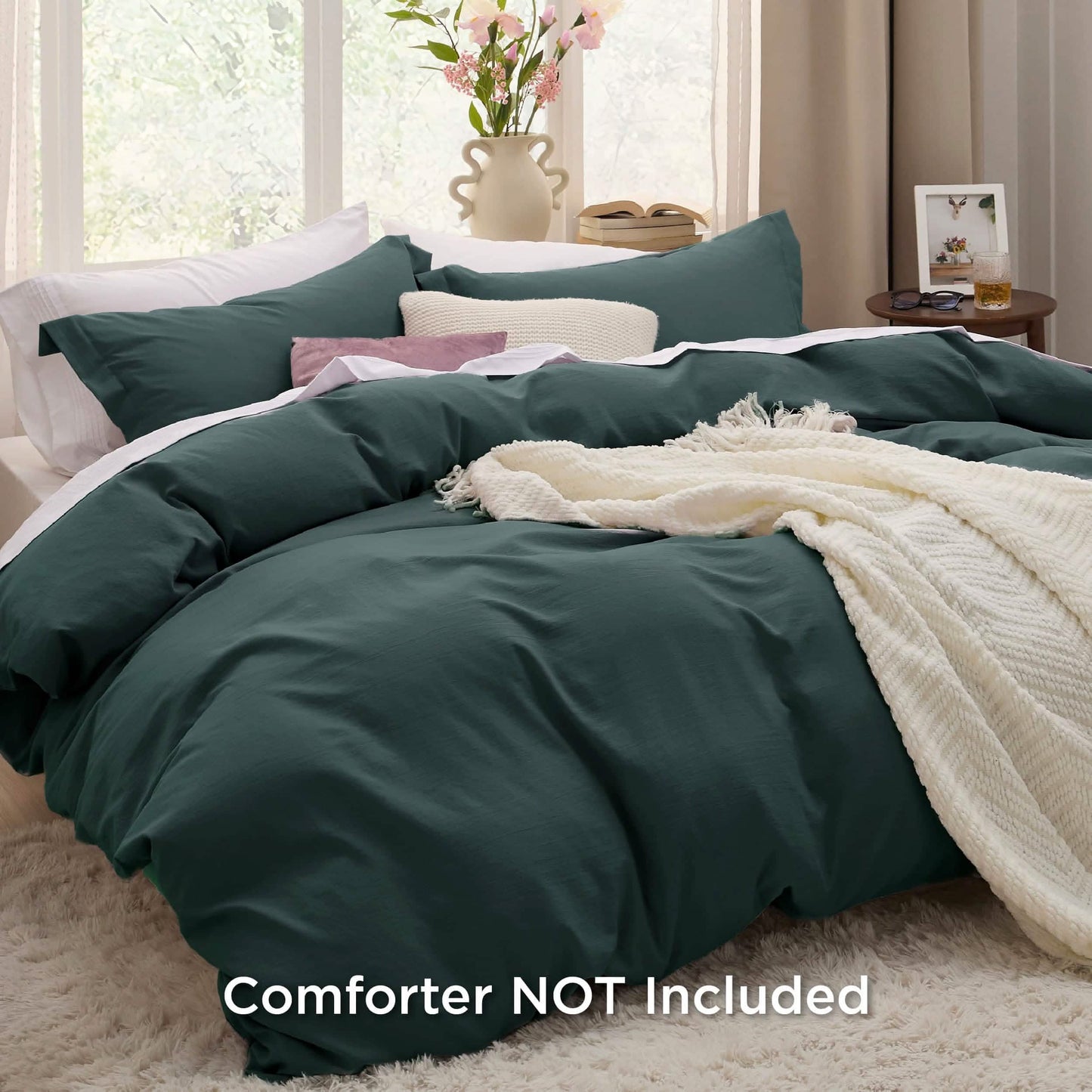 Prewashed Polyester Microfiber Duvet Cover Set