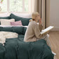 Prewashed Polyester Microfiber Duvet Cover Set