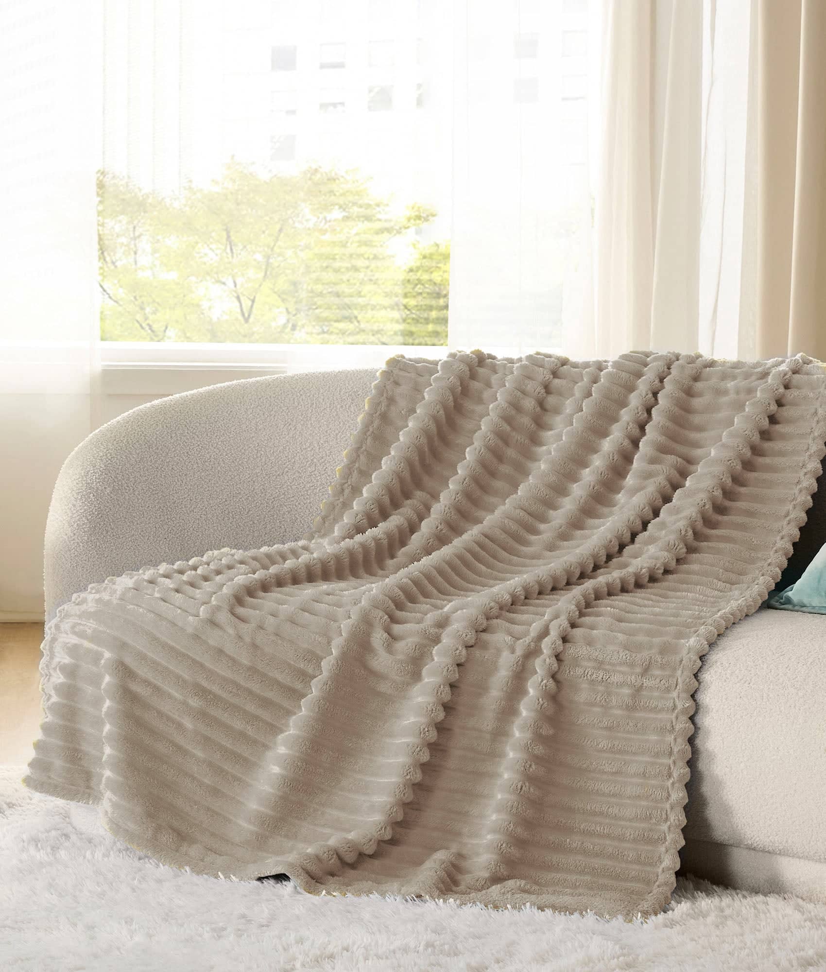 Bedsure Sherpa and Fleece Reversable Blanket – Bedsure Home