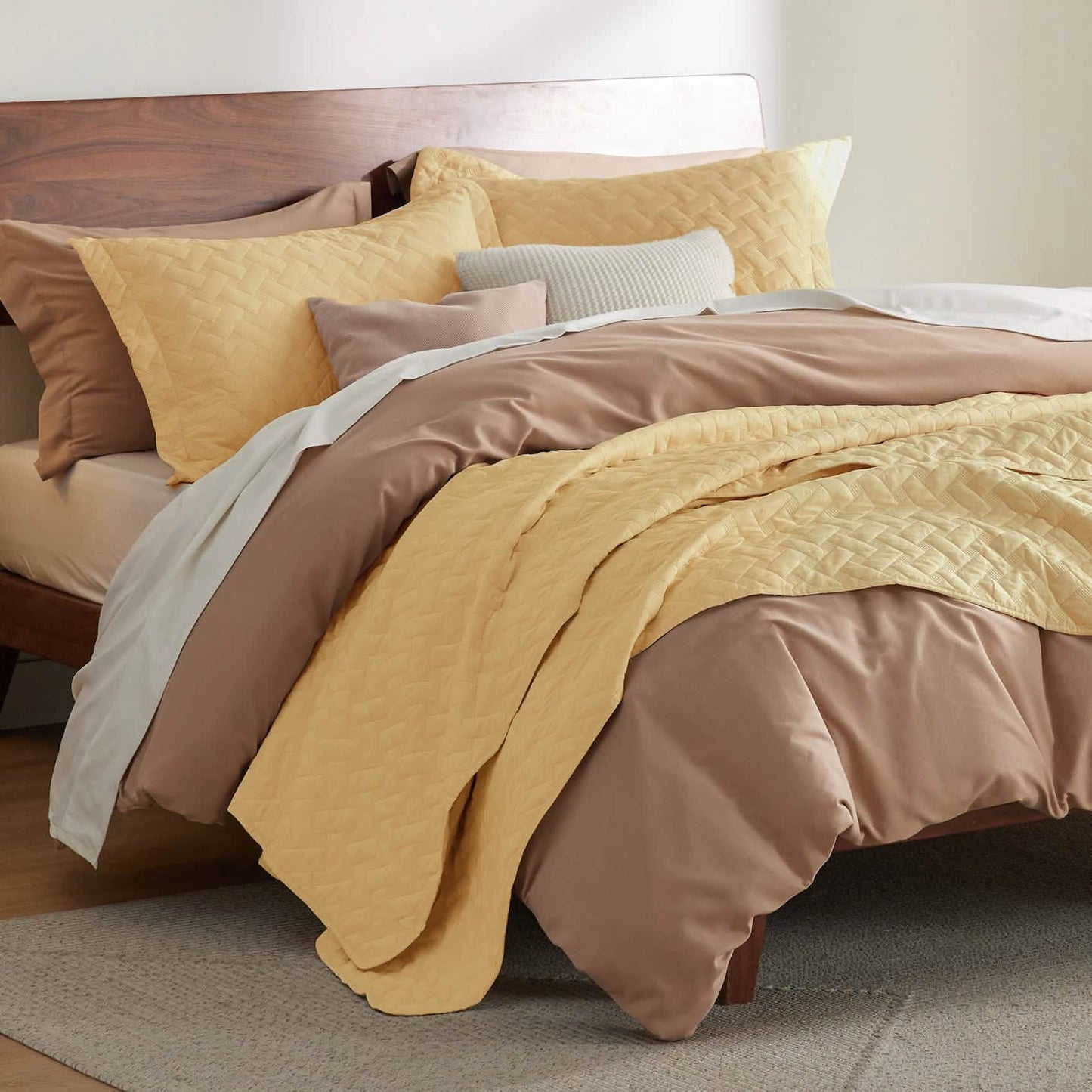 Basket-weave Quilt Set