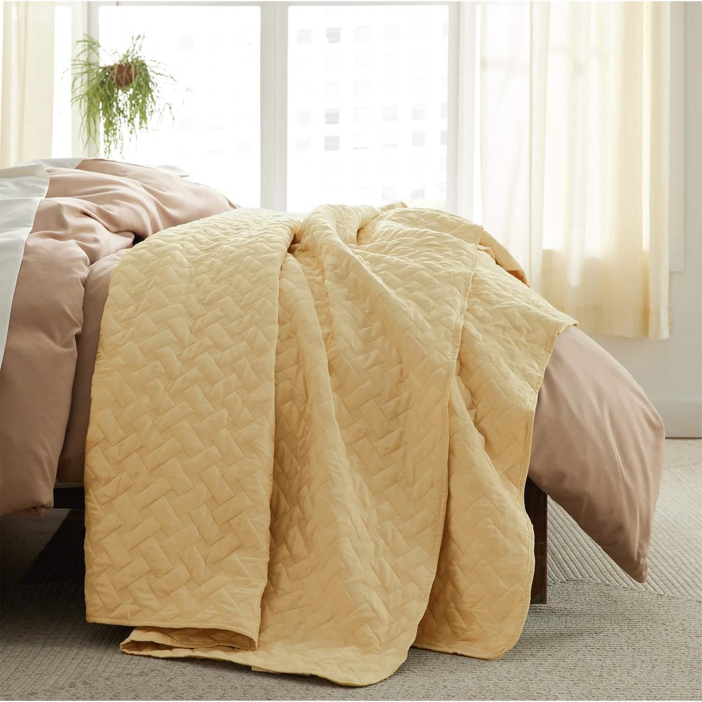 Basket-weave Quilt Set