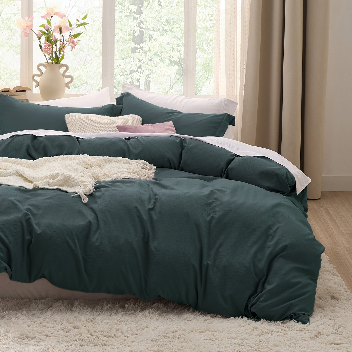 GentleSoft™ Ultra Soft Hypoallergenic Microfiber Duvet Cover Set