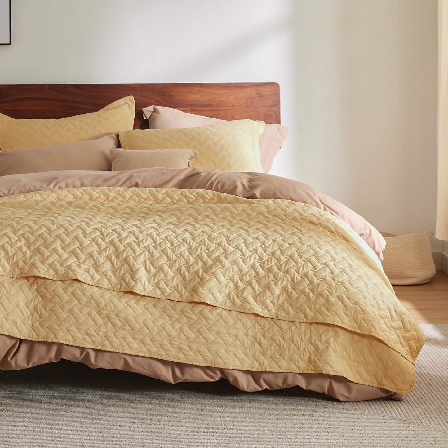Basket-weave Quilt Set