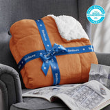 Sherpa and Fleece Reversible Blanket