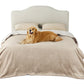 Reversible Sherpa and Microfiber Fleece Dog Blanket