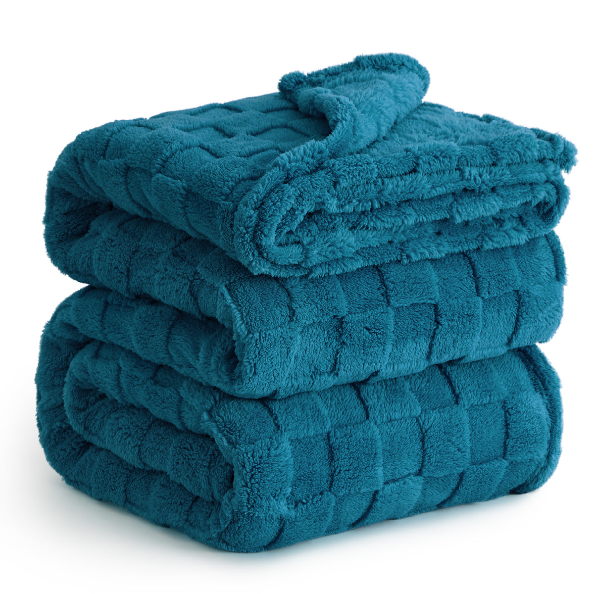 Jacquard Shaggy Sherpa Blanket