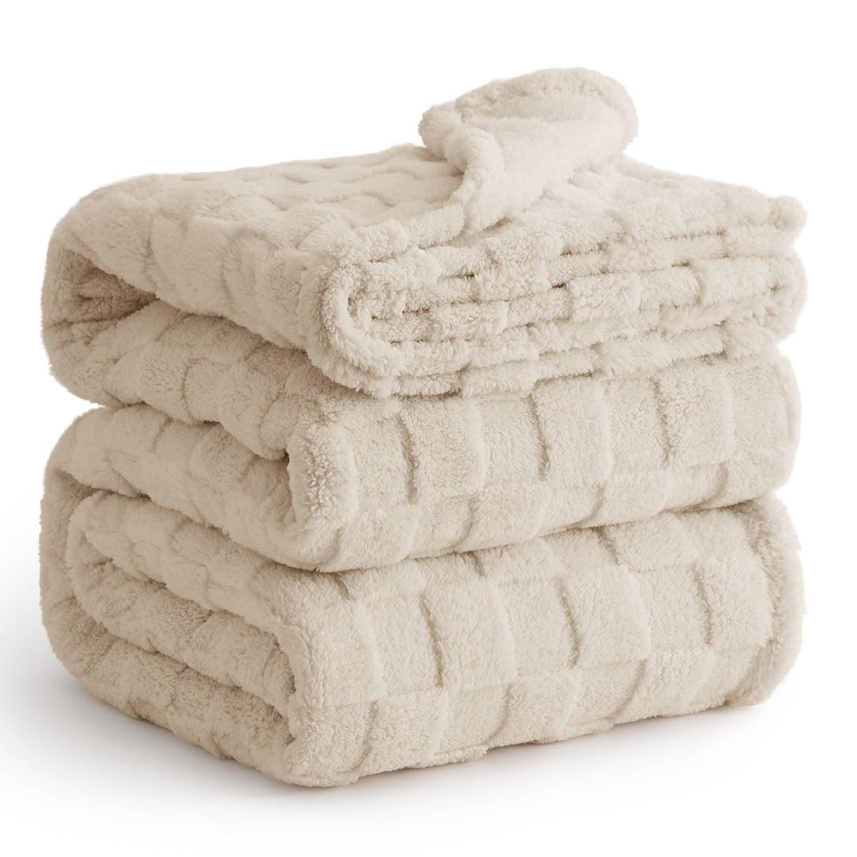 Jacquard Shaggy Sherpa Blanket
