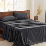 100% Cotton Solid Flannel Sheet Set