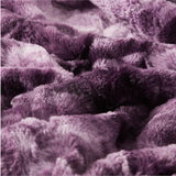 Faux Fur Sherpa Fleece Blanket