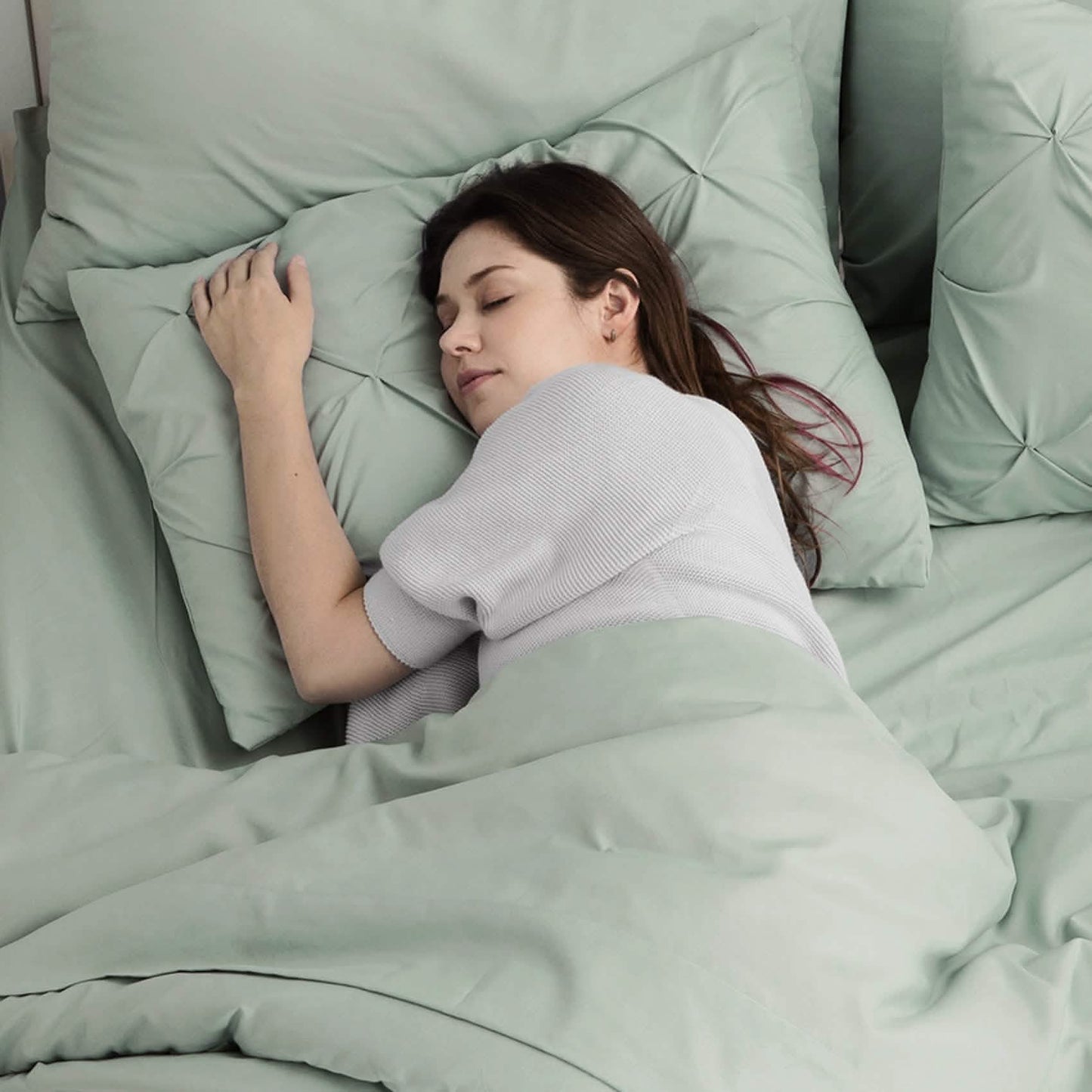 GentleSoft™ Pintuck Bed-in-a-Bag