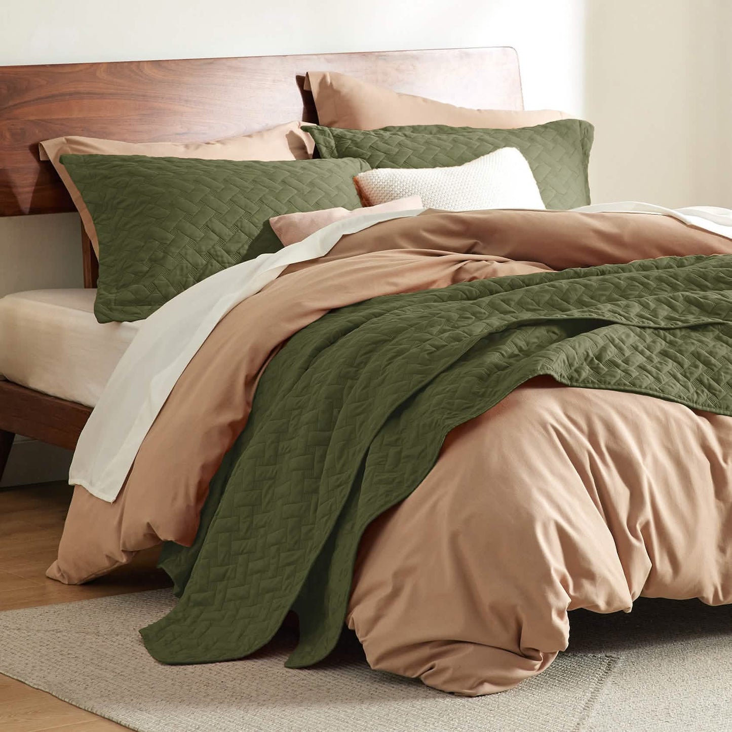 Basket-weave Quilt Set