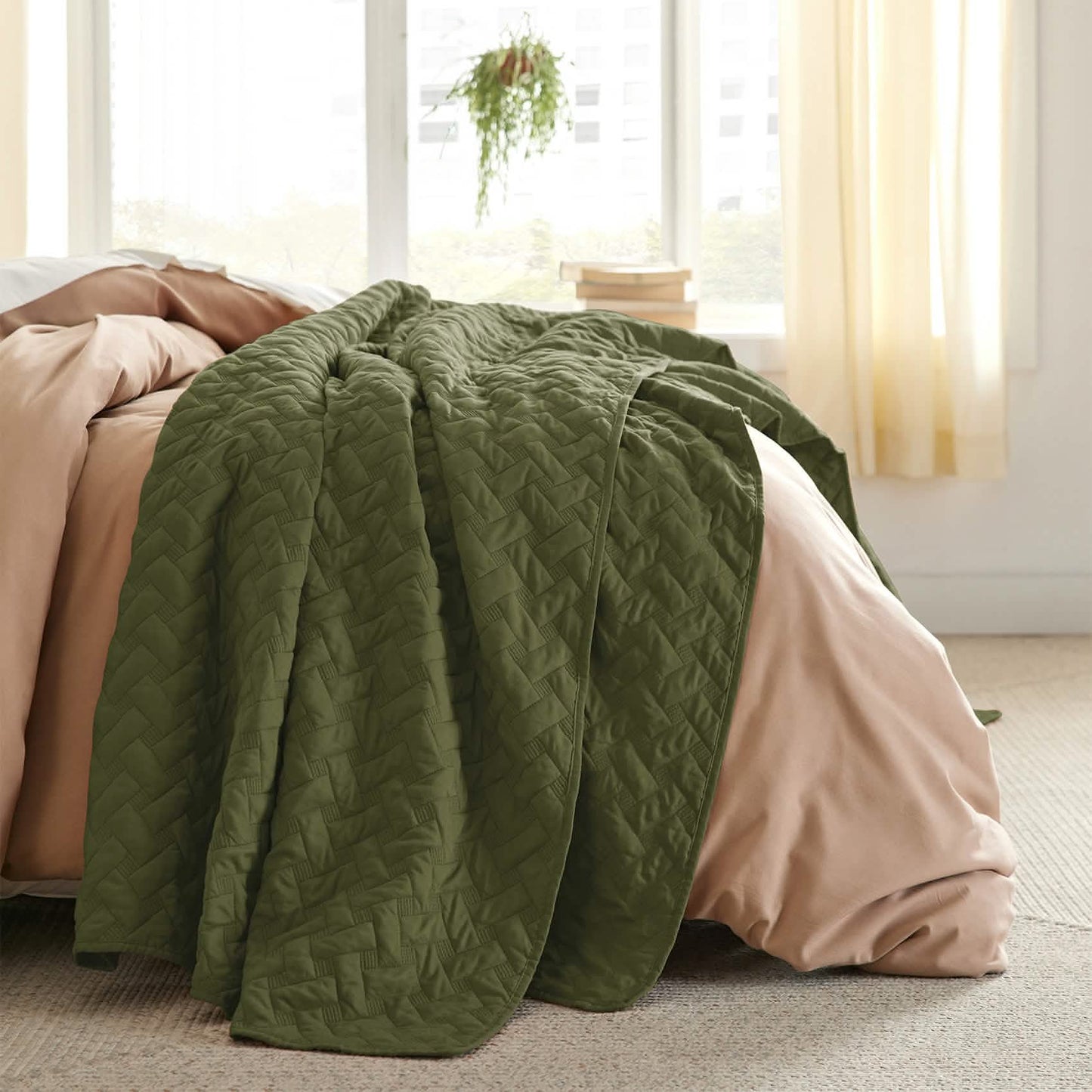 Basket-weave Quilt Set