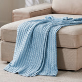 Viscose from Bamboo Waffle Weave Blanket