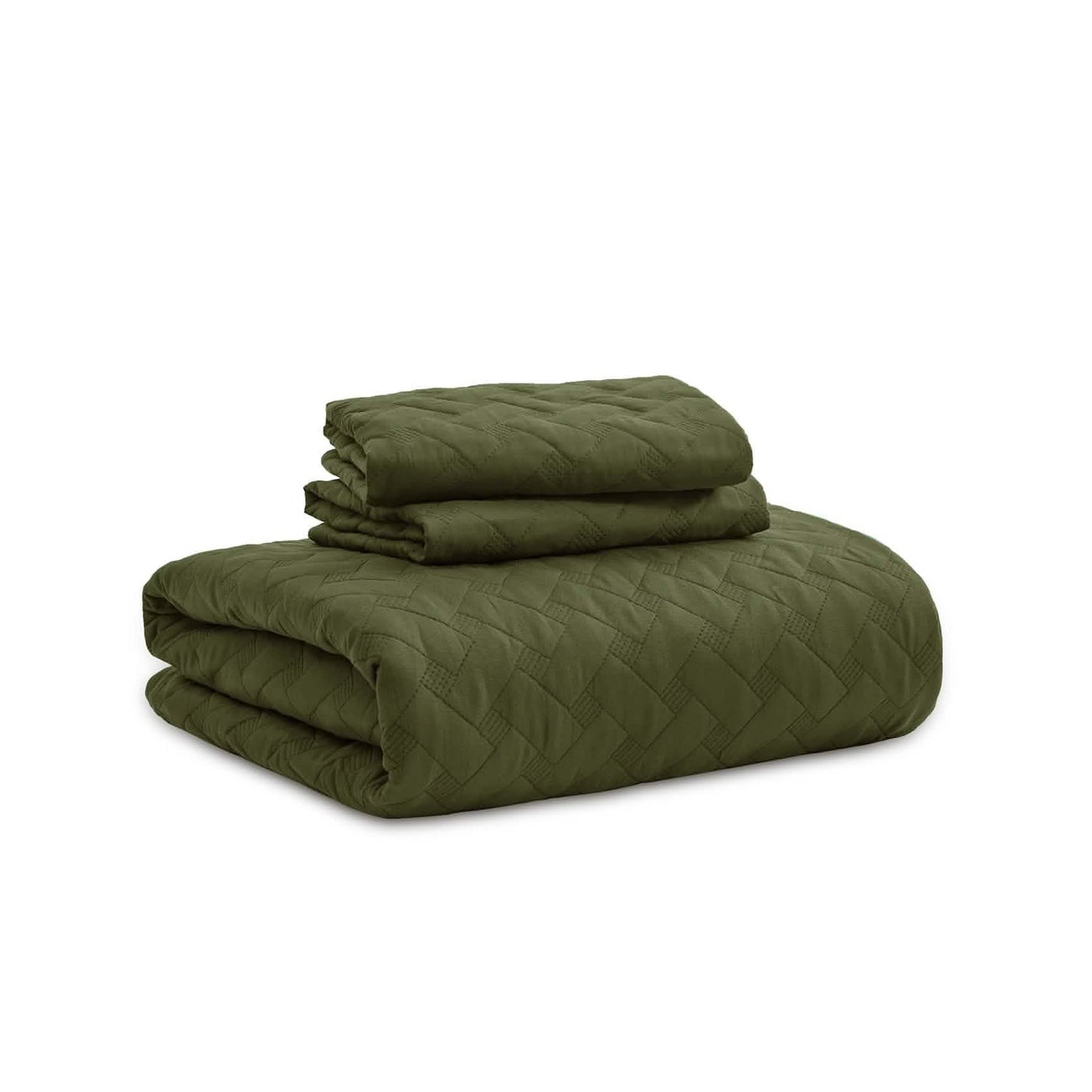 Basket-weave Quilt Set
