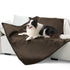 Reversible Sherpa and Microfiber Fleece Dog Blanket