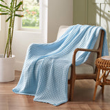 Viscose from Bamboo Waffle Weave Blanket