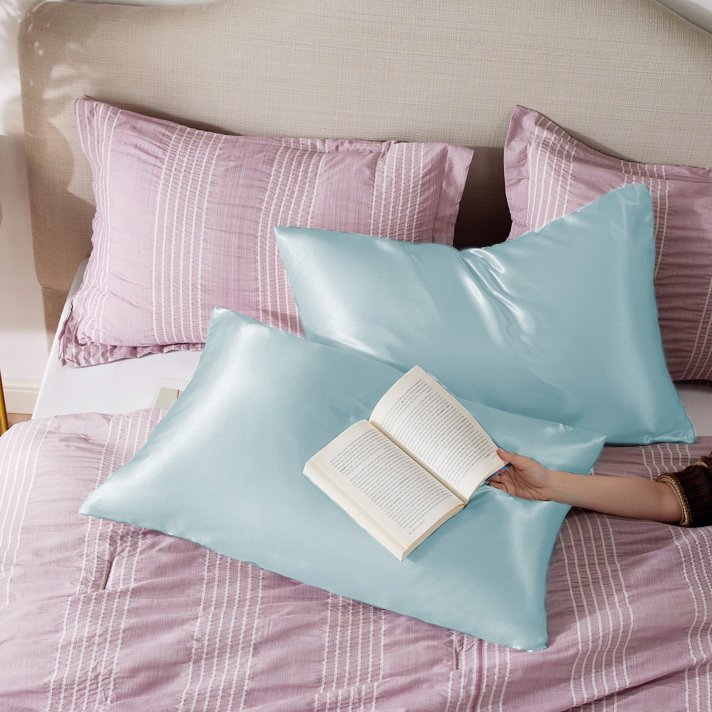 GentleSoft™ Solid Satin Pillowcase