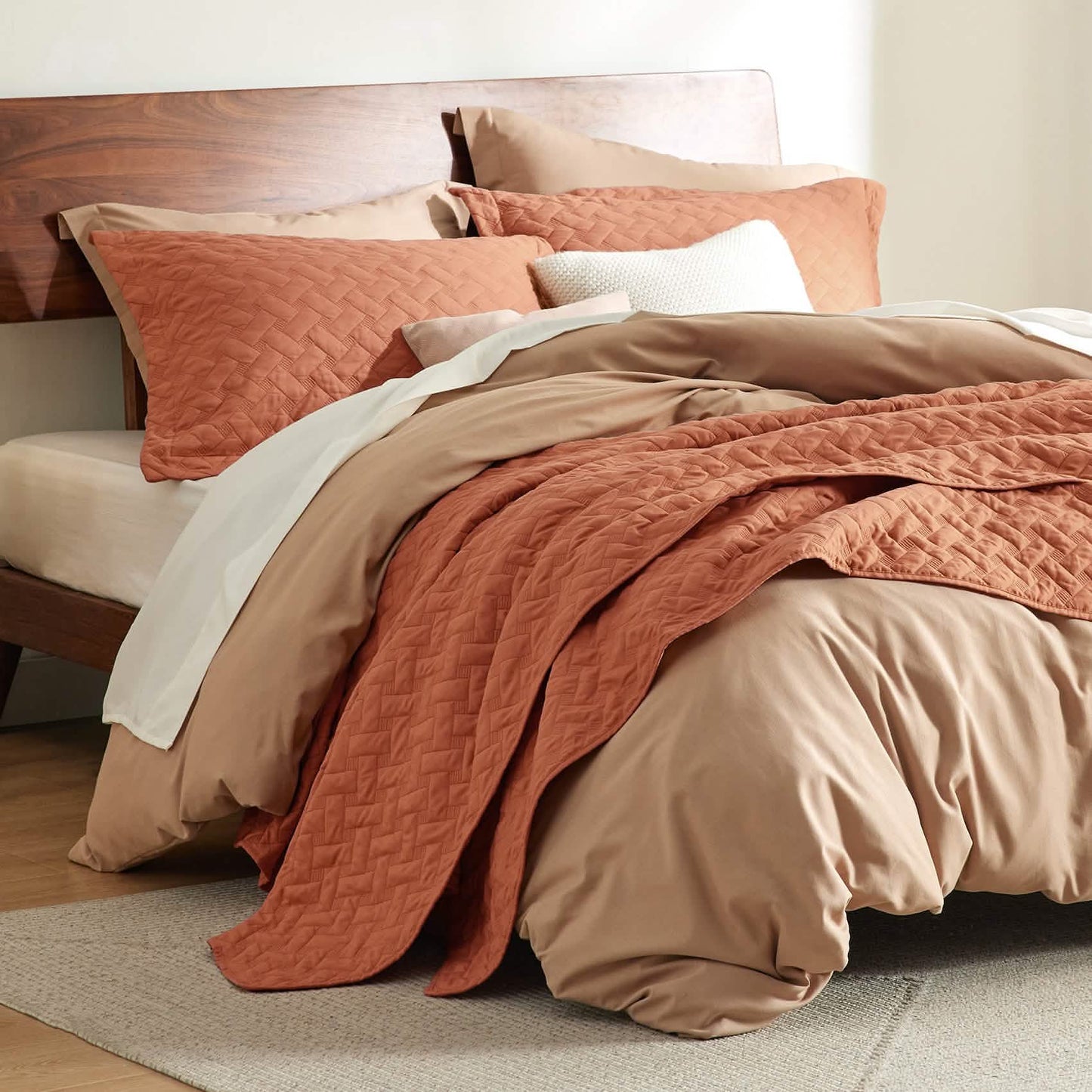 Basket-weave Quilt Set