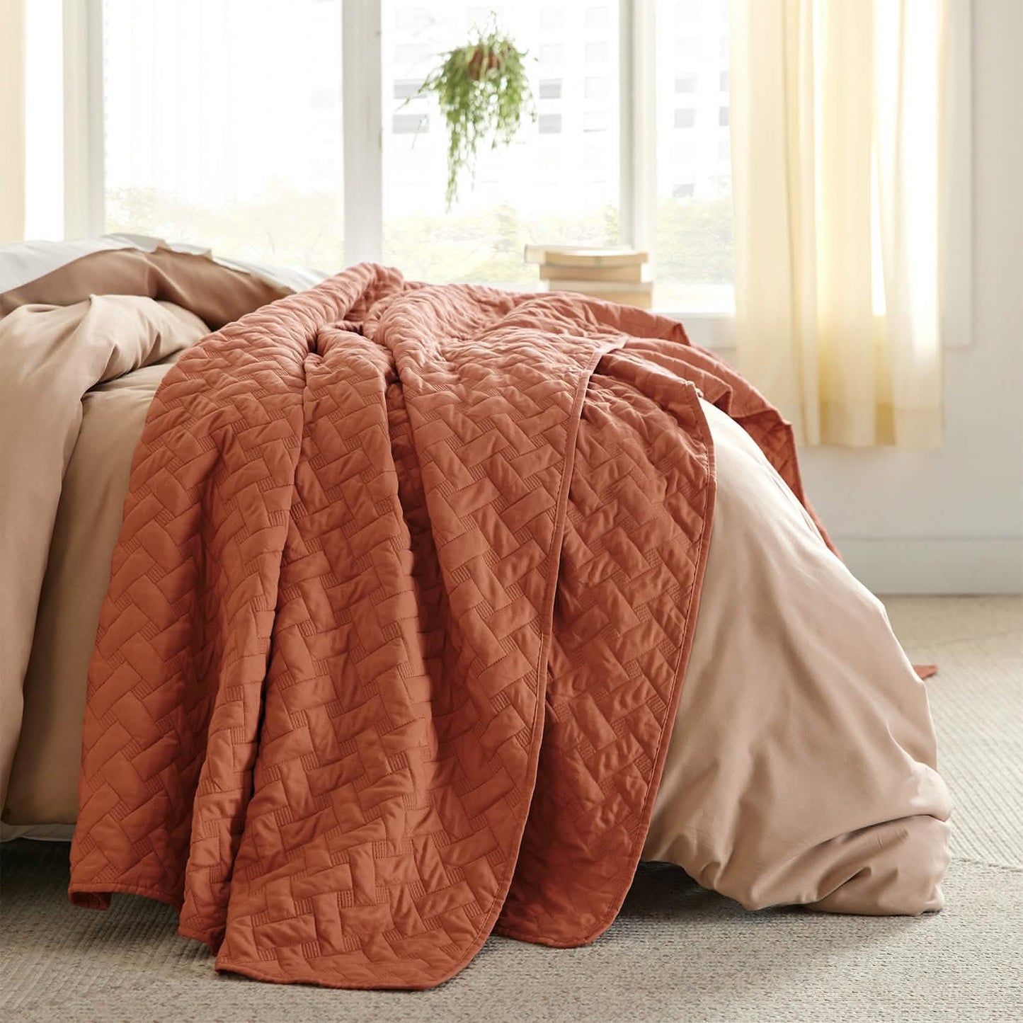 Basket-weave Quilt Set
