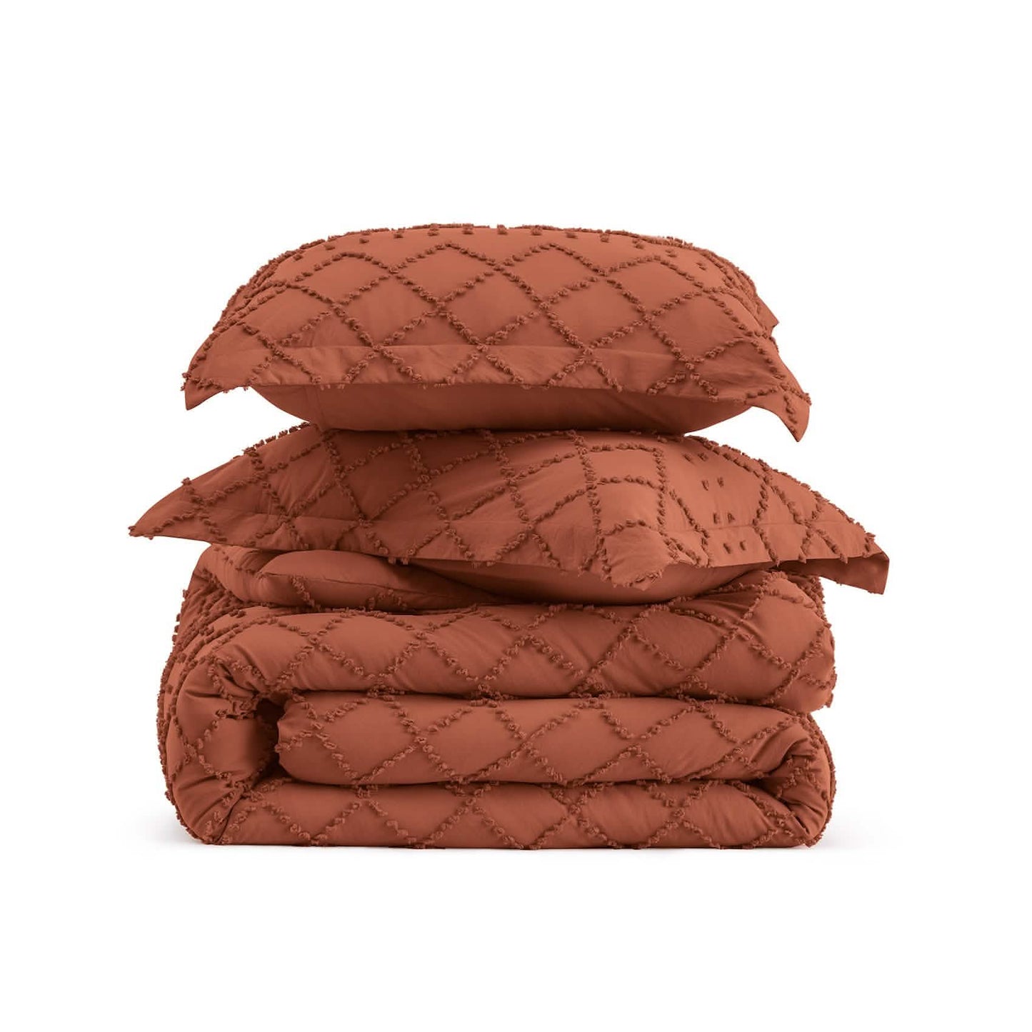 Tufted Embroidery Comforter Set