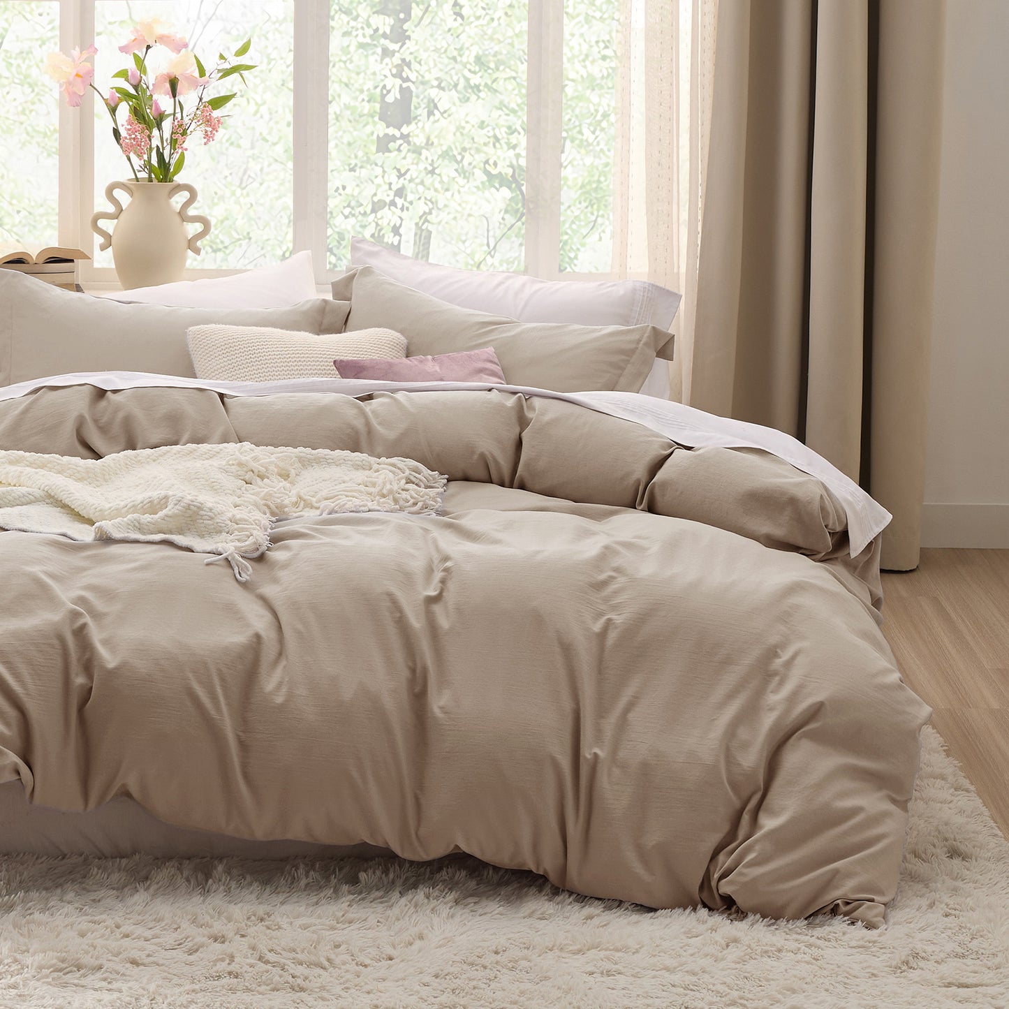 GentleSoft™ Ultra Soft Hypoallergenic Microfiber Duvet Cover Set