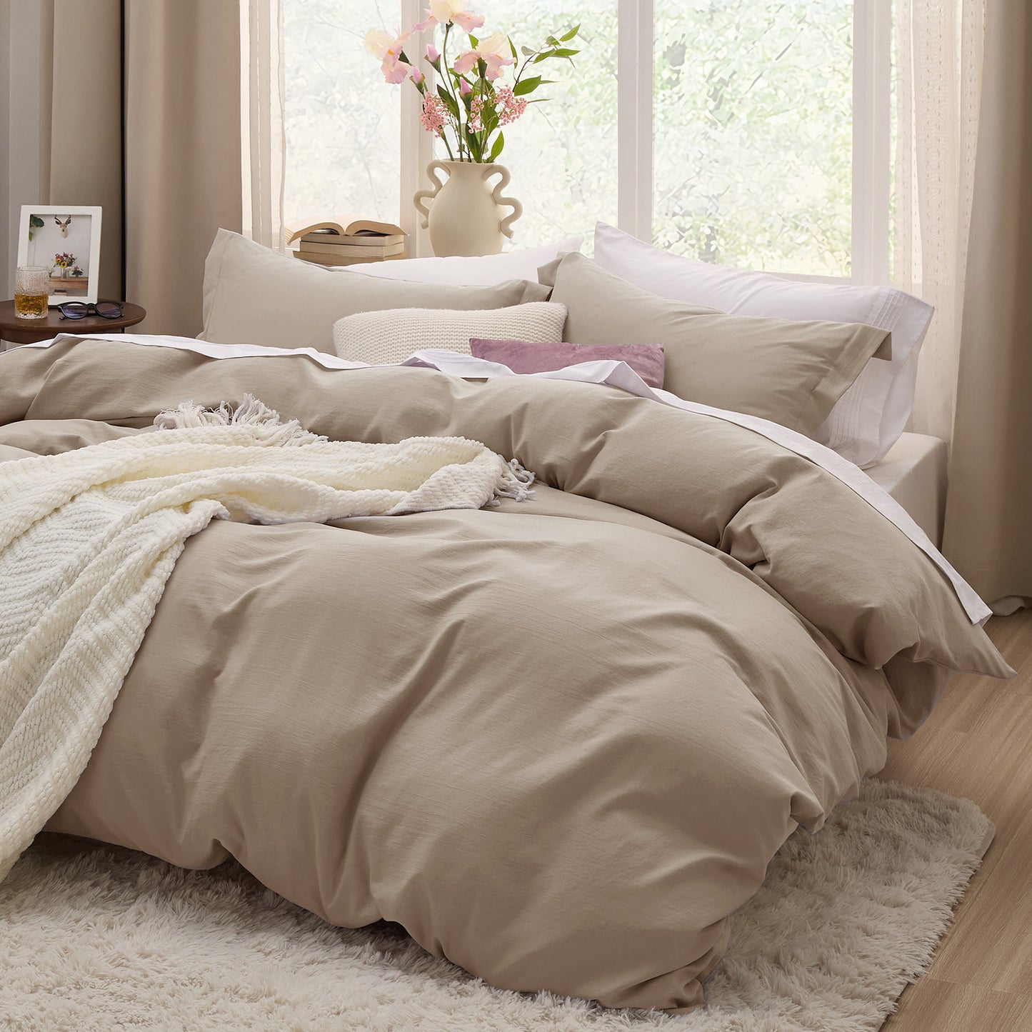 GentleSoft™ Ultra Soft Hypoallergenic Microfiber Duvet Cover Set