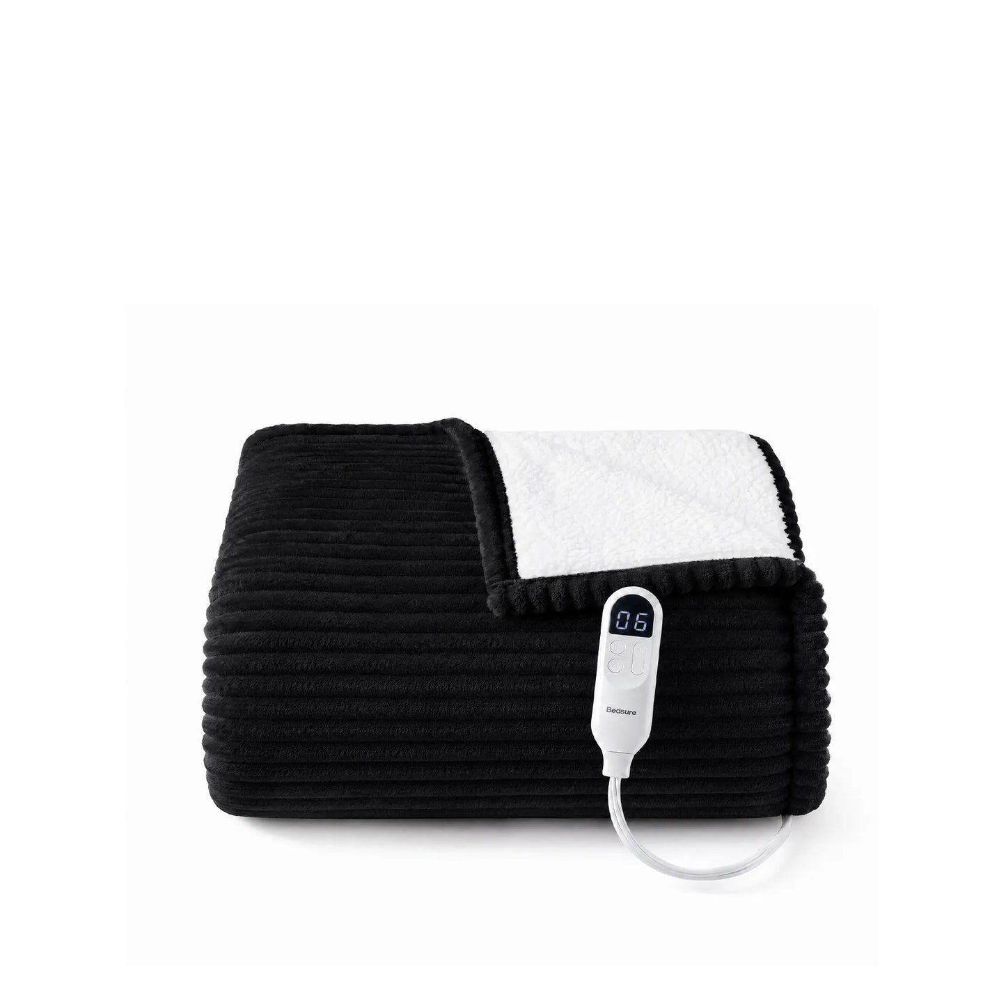Ribbed Heated Blanket