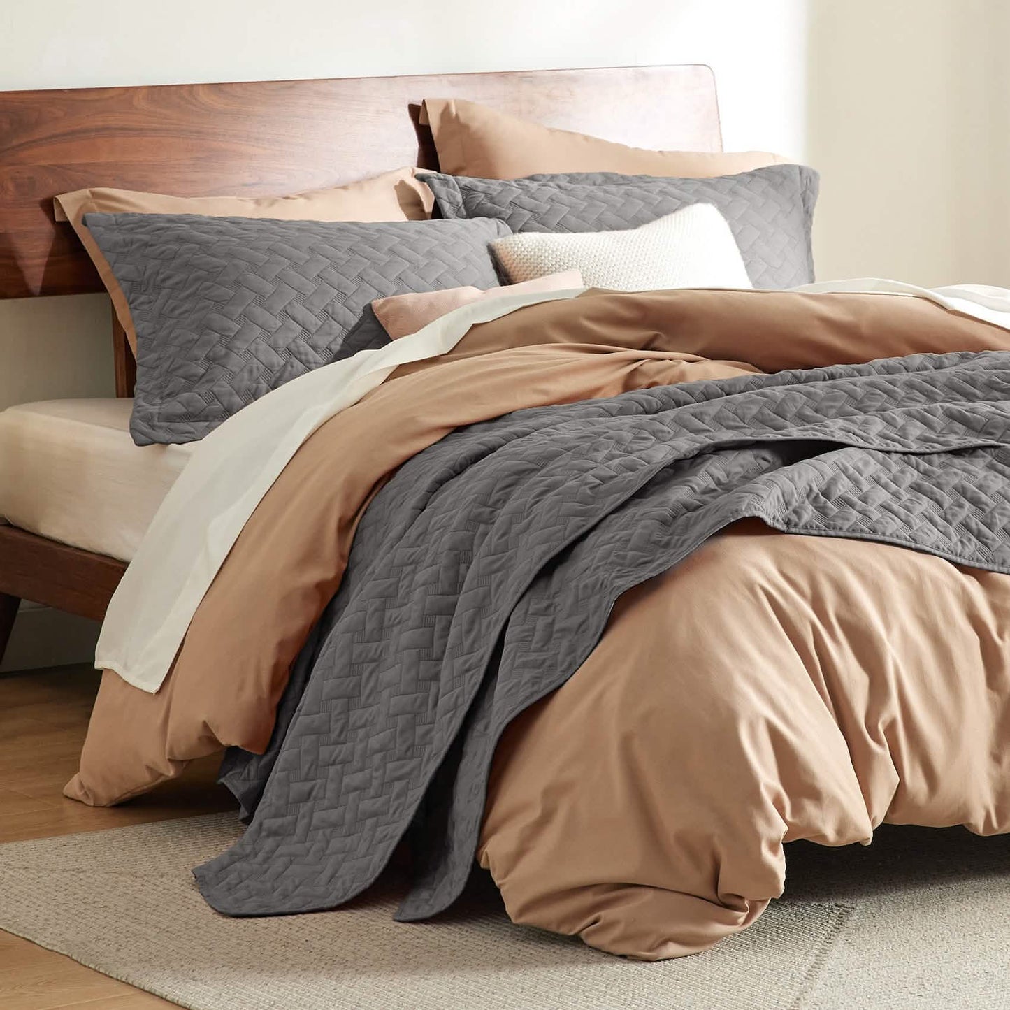 Basket-weave Quilt Set