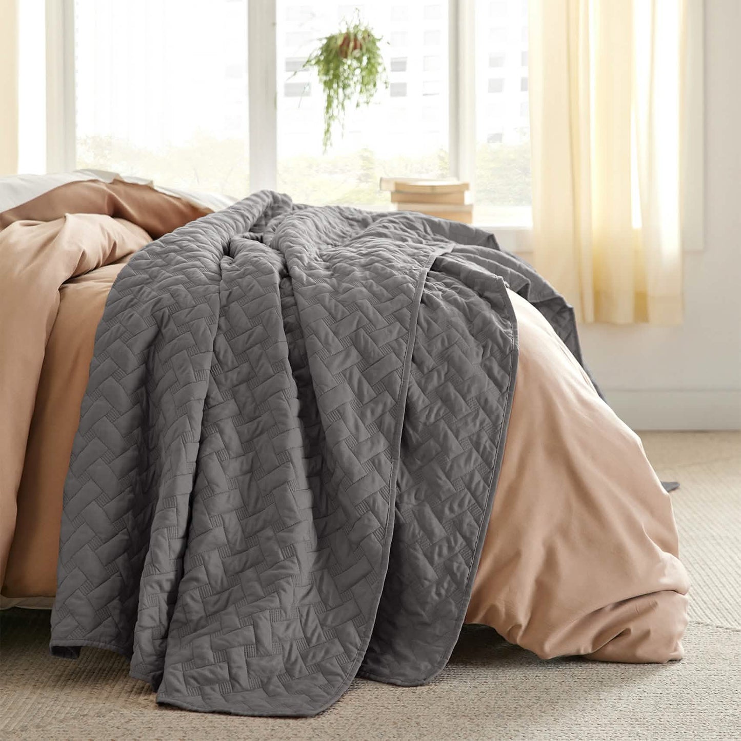 Basket-weave Quilt Set