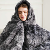 Faux Fur Sherpa Fleece Blanket