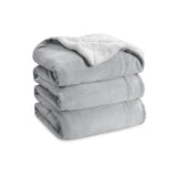 Sherpa and Fleece Reversible Blanket