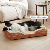 Orthopedic Flannel Dog Sofa