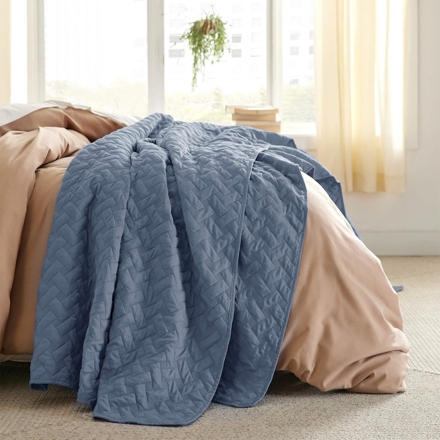 Basket-weave Quilt Set