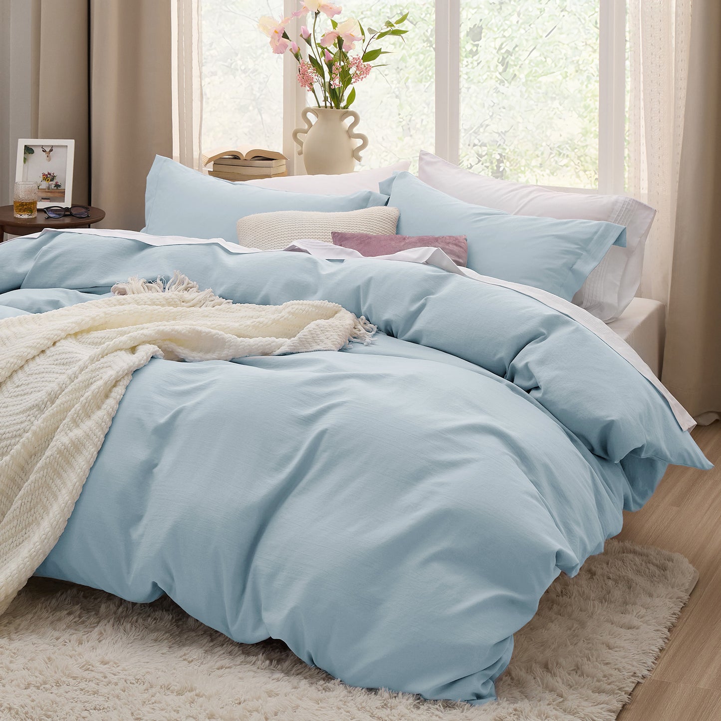 GentleSoft™ Ultra Soft Hypoallergenic Microfiber Duvet Cover Set