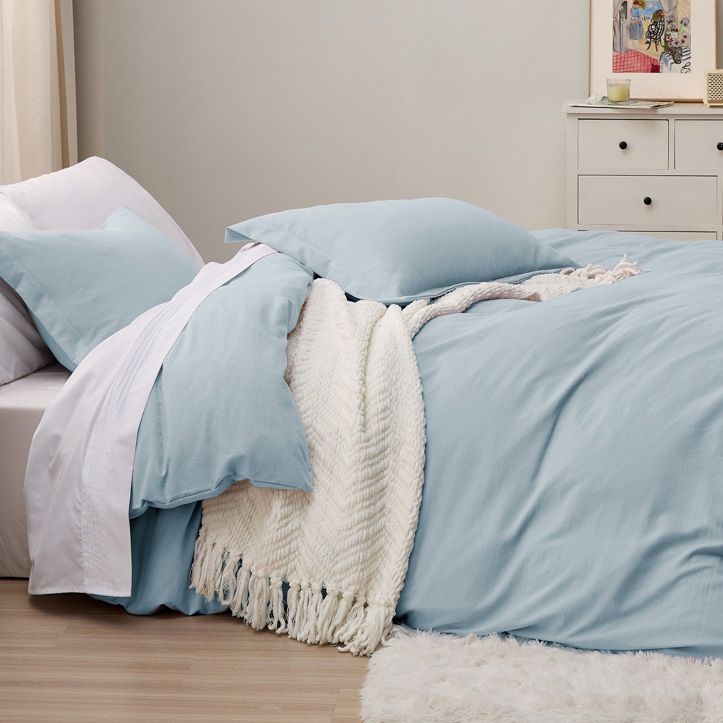 GentleSoft™ Ultra Soft Hypoallergenic Microfiber Duvet Cover Set