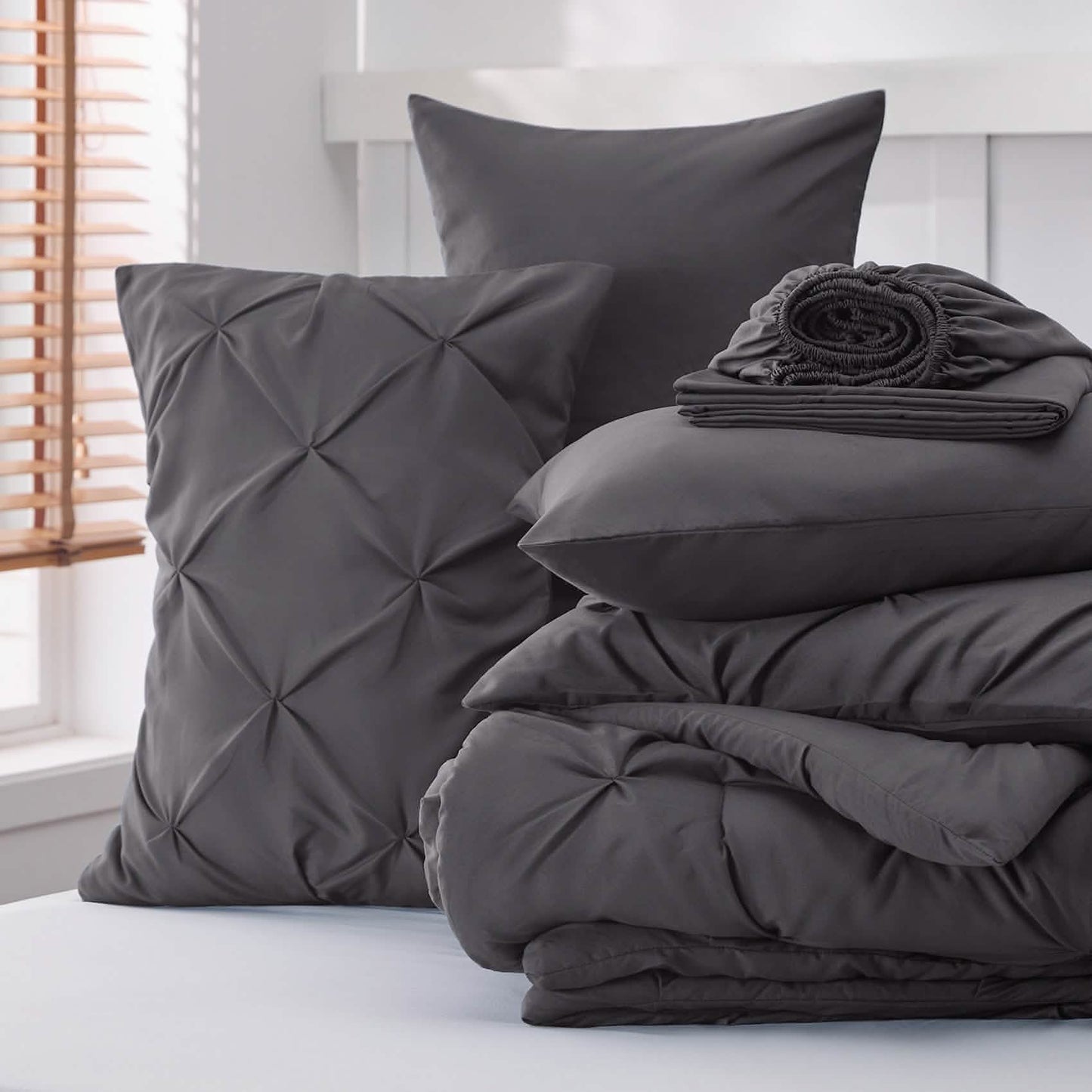 GentleSoft™ Pintuck Bed-in-a-Bag