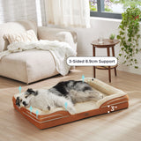 Orthopedic Flannel Dog Sofa