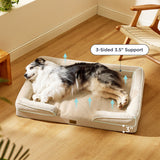 Orthopedic Flannel Dog Sofa