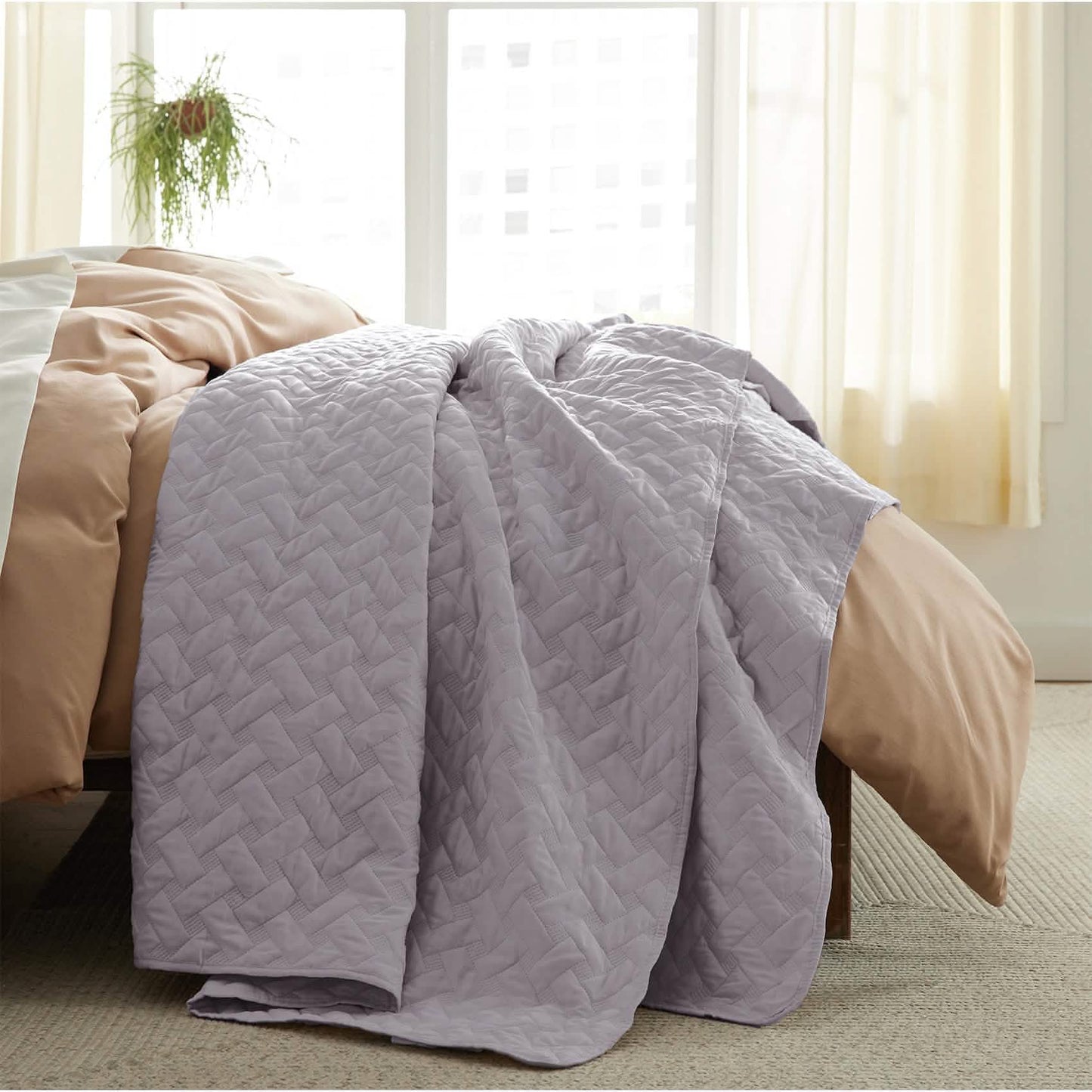 Basket-weave Quilt Set