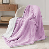 Sherpa and Fleece Reversible Blanket