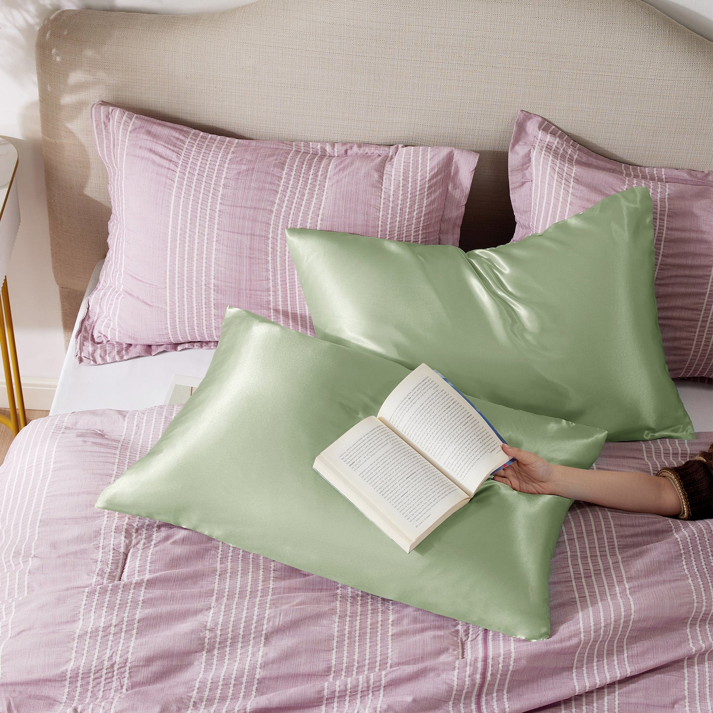 GentleSoft™ Solid Satin Pillowcase