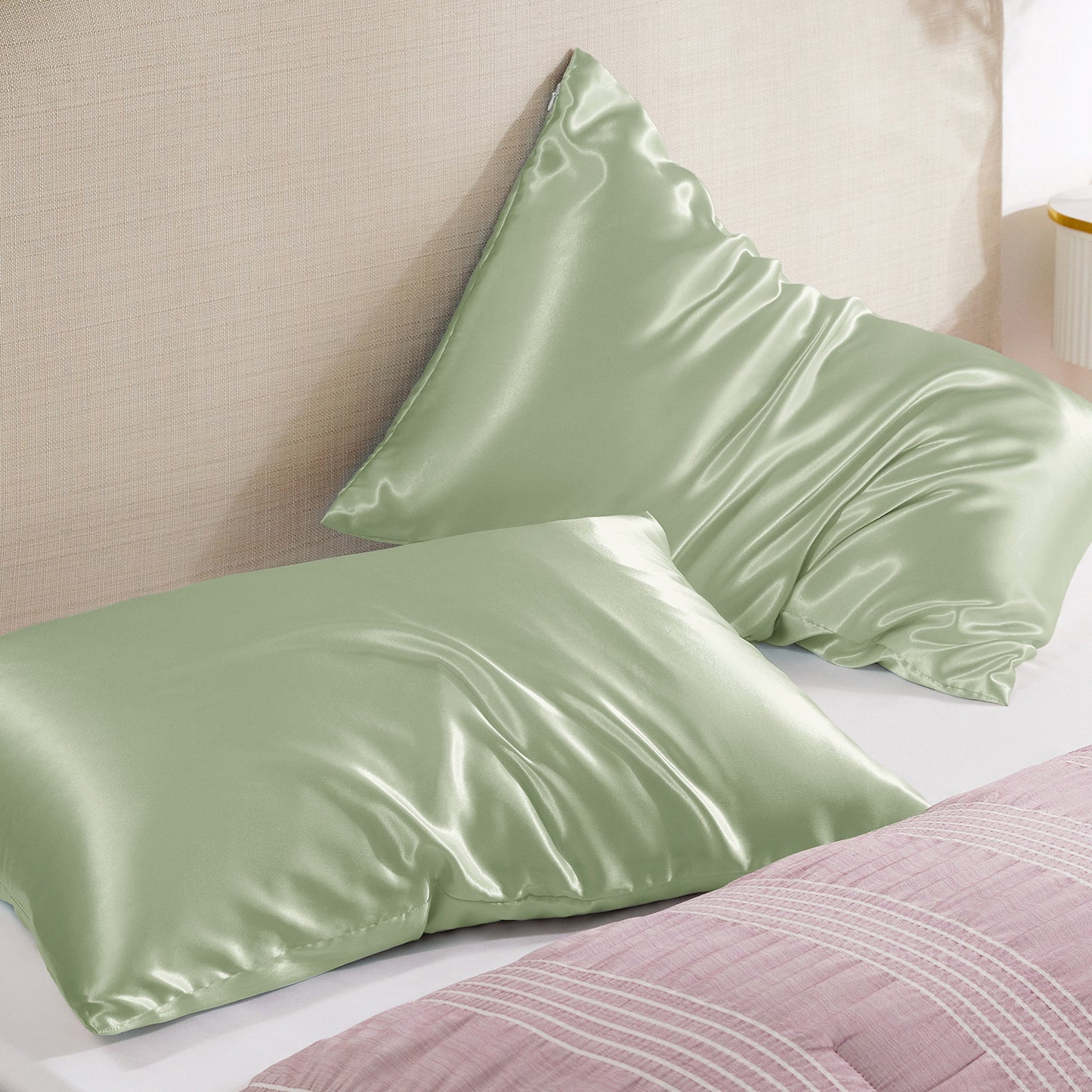 GentleSoft™ Solid Satin Pillowcase