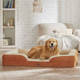 Orthopedic Flannel Dog Sofa