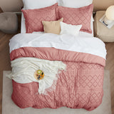 Boho Tufted Embroidery Comforter Set-2