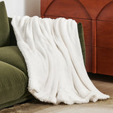 Sherpa and Fleece Reversible Blanket